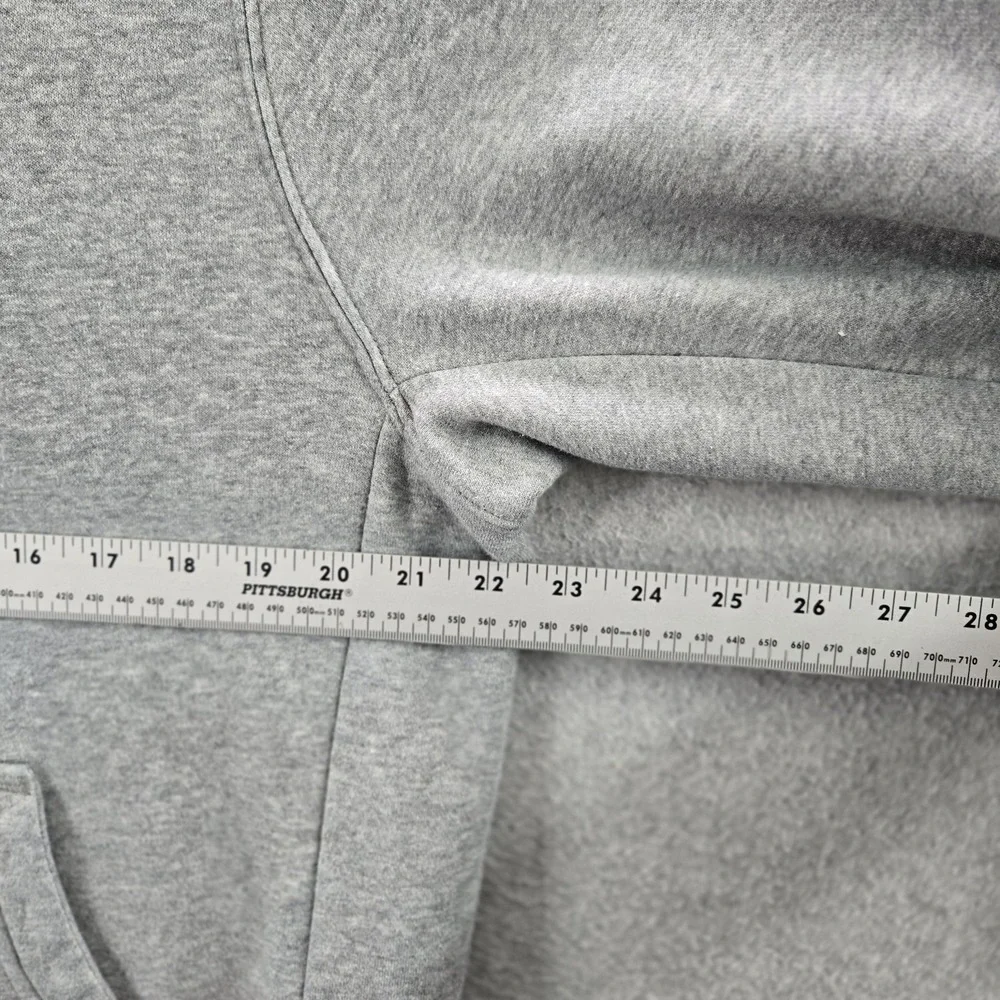 Nike SB Men Hoodie M Gray Fleece Activewear Logo Skater‎ Long Sleeve